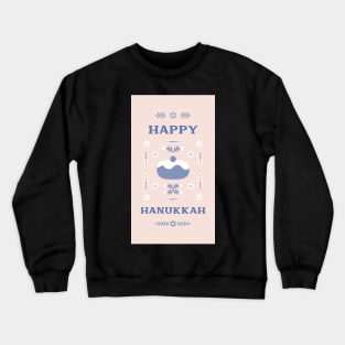 Happy Hanukkah Prints, Stickers & Magnets 7 Crewneck Sweatshirt